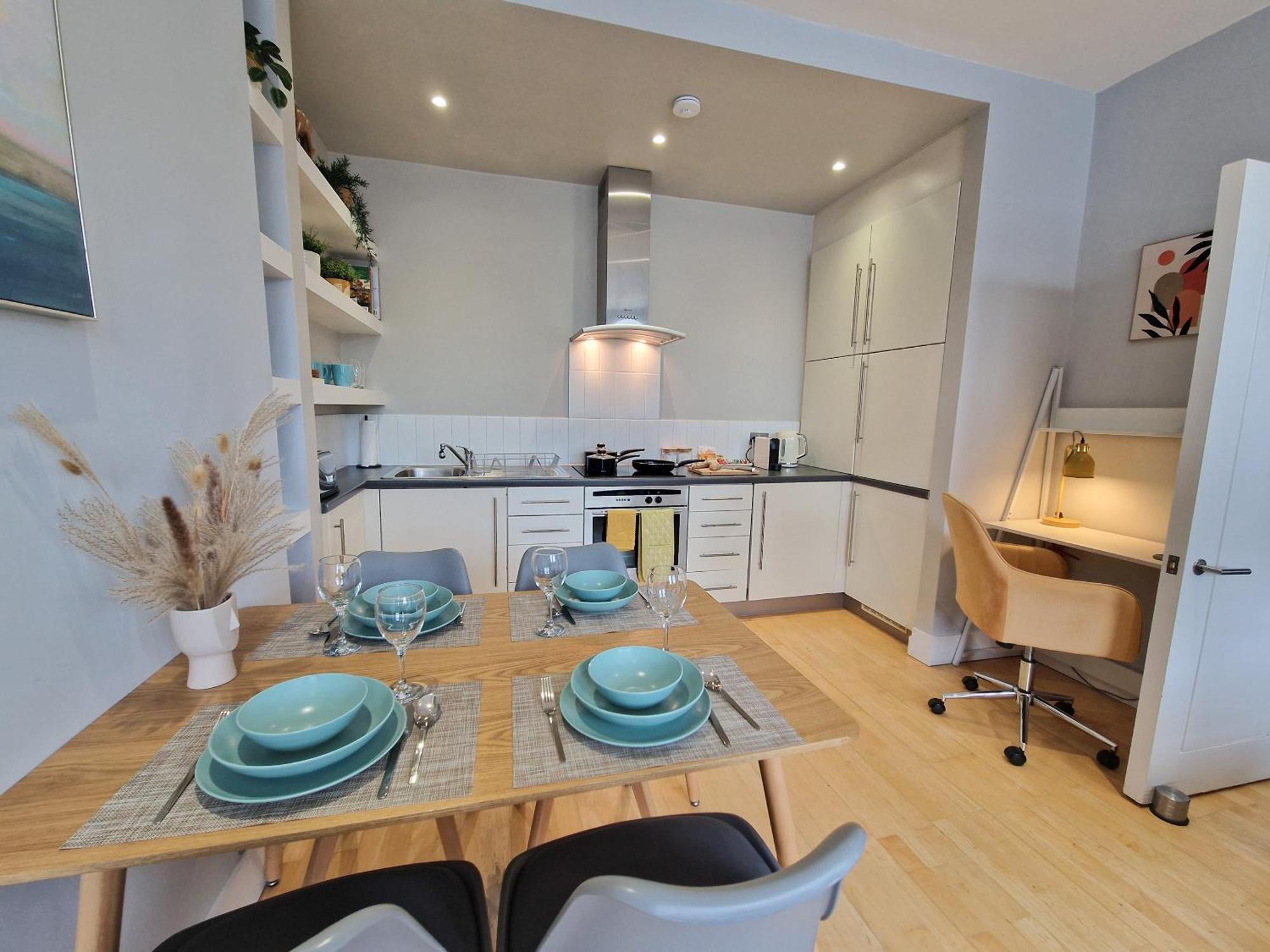 1-Bed Apartment, Close To Kensington Olympia With Free Wi-Fi & Netflix London Ngoại thất bức ảnh