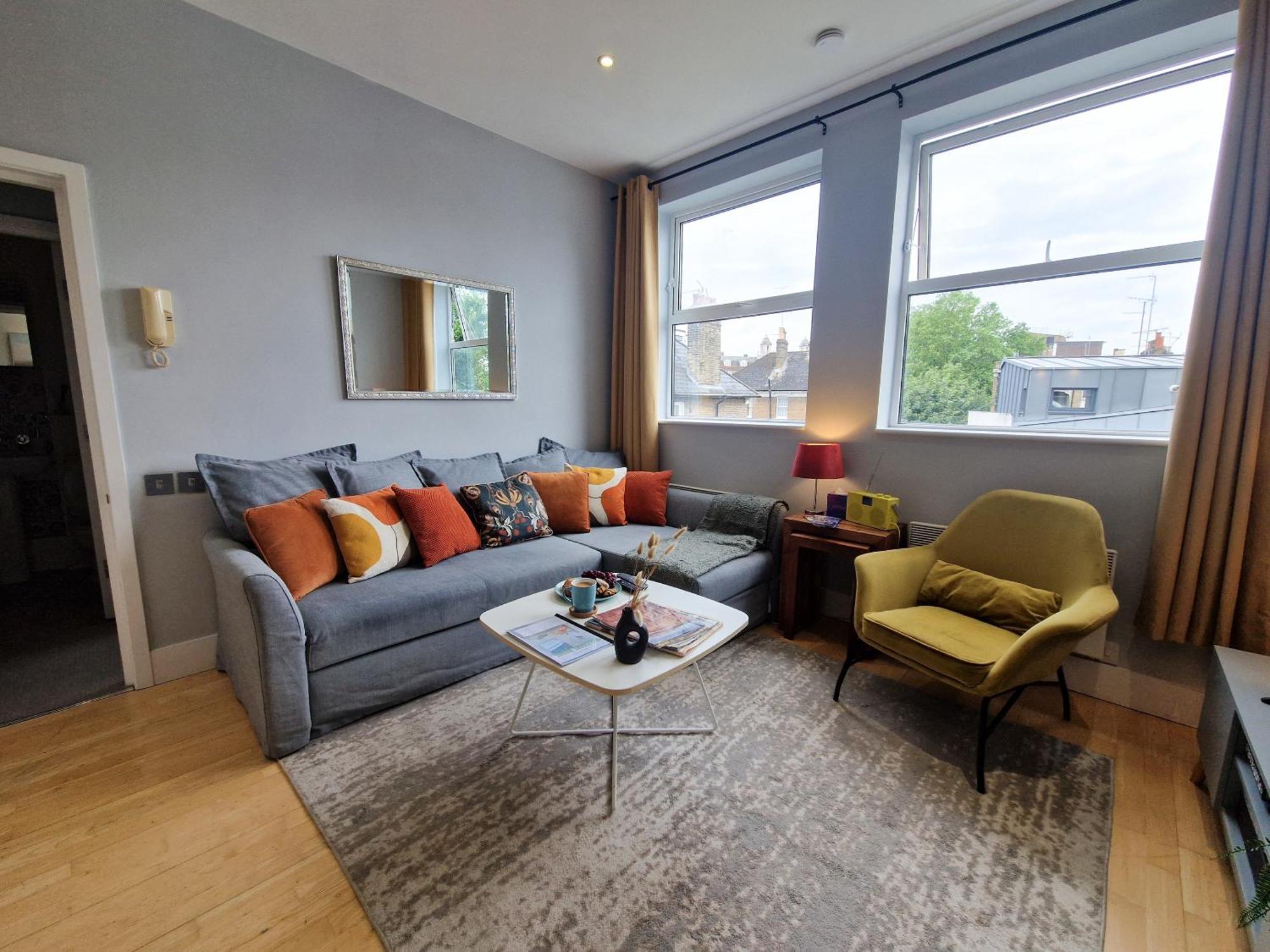 1-Bed Apartment, Close To Kensington Olympia With Free Wi-Fi & Netflix London Phòng bức ảnh